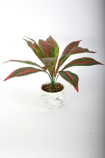 Yapay Çiçek Deposu Plantă artificială model de 42 cm - frunze lungi, artificială 15