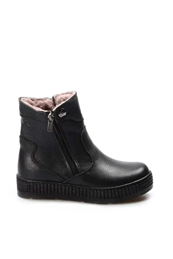 FAST STEP Γνήσιο δέρμα και γούνα Unisex Παιδικές Κλασικές Μπότες 769KXA120