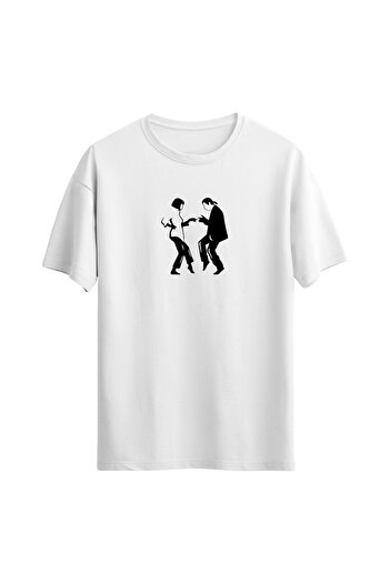 Açık Garaj Unisex Dance Printed Regular T-shirt