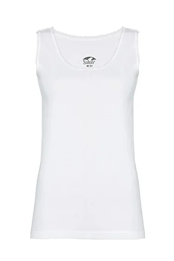 Şahin Large Size 4 Pieces 100% Cotton Wide Strap Women's Athlete