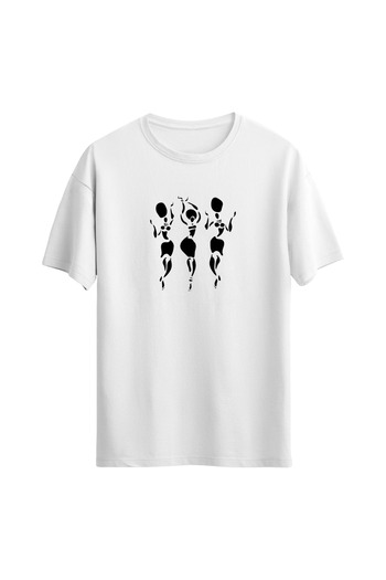 Açık Garaj Unisex Cultural Printed Regular T-shirt