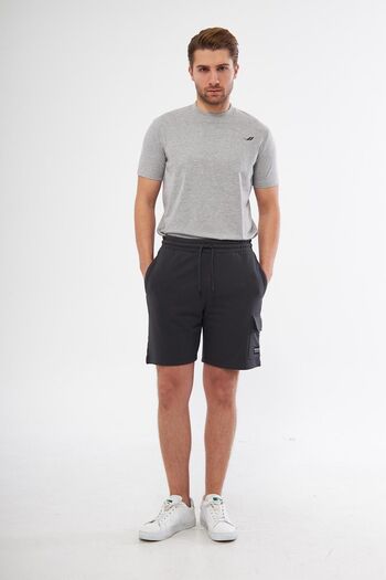 ESPİNA Men's 3 Thread Non-Rated Cargo Pocket Shorts