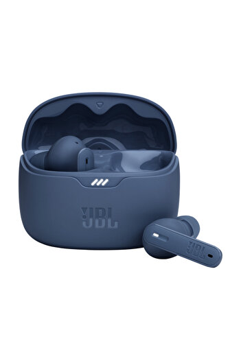 JBL Căști Tune Beam True Wireless cu anulare a zgomotului - Albastre
