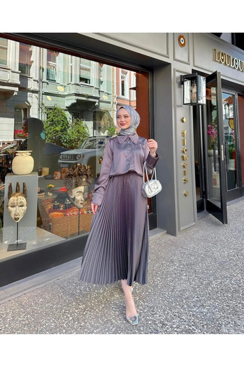 HENZA Özgestore Pleated Skirt
