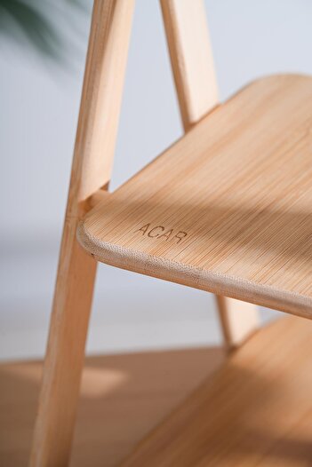 ACAR Bamboo Cookie Holder - Layered Design