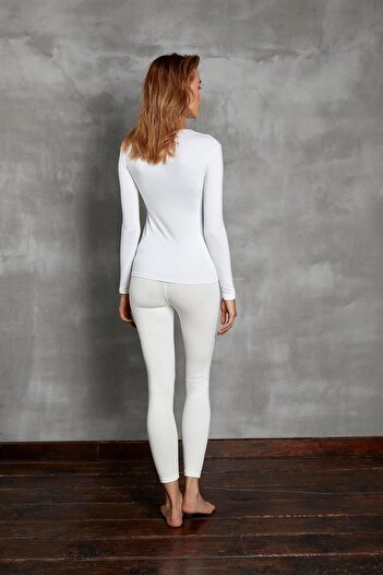 Doreanse Women's Thermal Long Sleeve Crew Neck T-shirt 8573