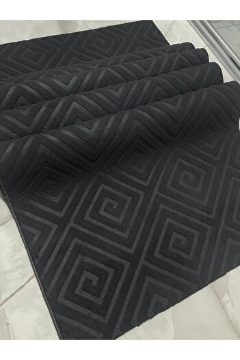 MBA Kaymaz Tabanlı Kesme Kabartmalı Salon Koridor Mutfak Hali Anadolu ANTRASİT