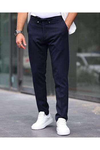 BASEL.CO Штани для бігу з лайкрової тканини Slim Fit