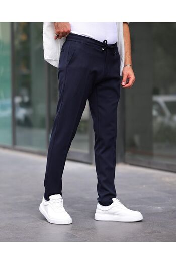 BASEL.CO Штани для бігу з лайкрової тканини Slim Fit