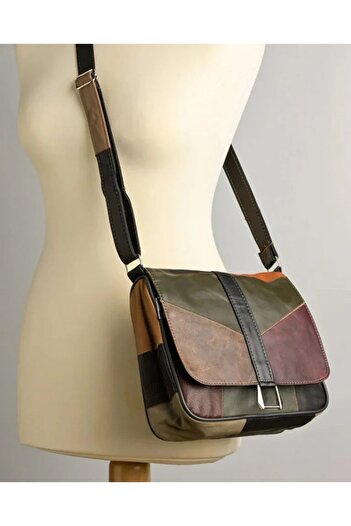 Erzeno Genuine Leather Women's Shoulder Bag - With Cover