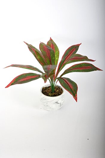 Yapay Çiçek Deposu Plantă artificială model de 42 cm - frunze lungi, artificială 15