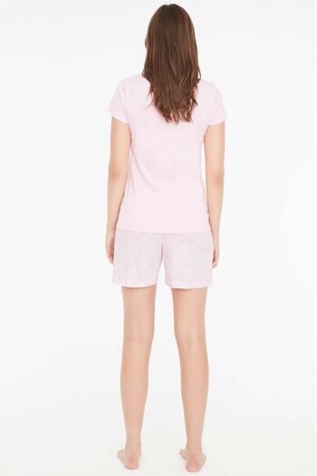 Mod Collection Σετ γυναικεία πιτζάμες και σορτς 3858 Model Pink