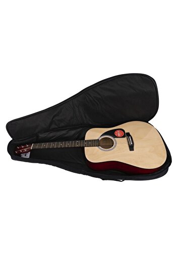 Wagon 01 Serisi Akustik Gitar Çantası - Siyah
