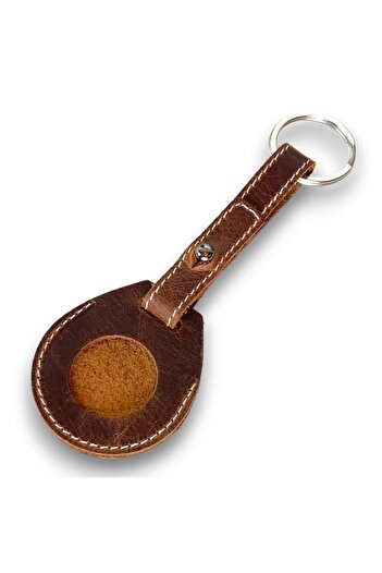 Modica Mendoza - Genuine Leather Handmade Brown Case Keychain