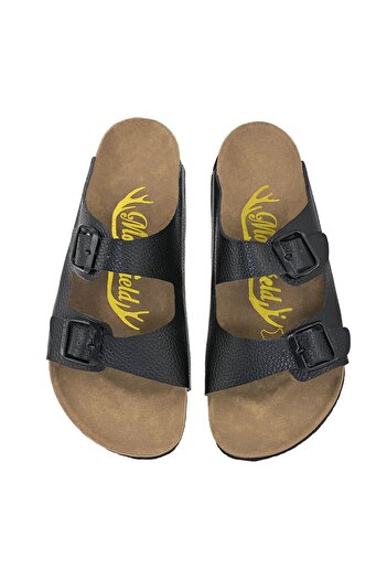 Moosefield Family Size Leather Unisex Slippers