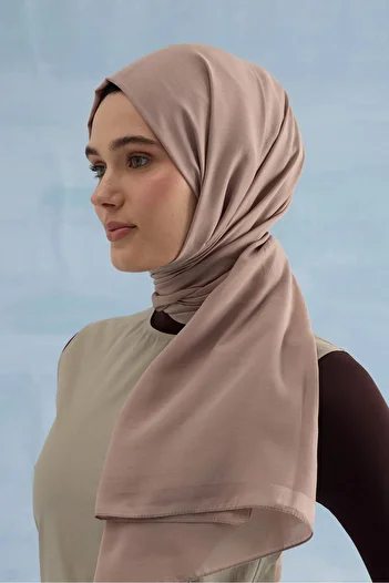 Cardion Mink Plain Cotton Silk Shawl