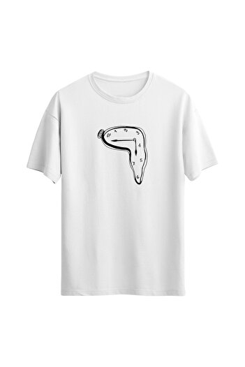 Açık Garaj Unisex Regular T-shirt - Salvodar Dali Printed