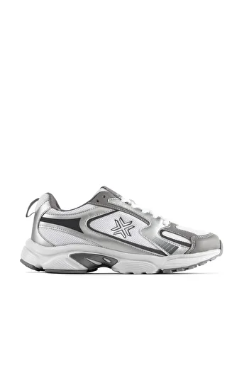 BUCKHEAD Men's Memory Sole White Casual Sneakers