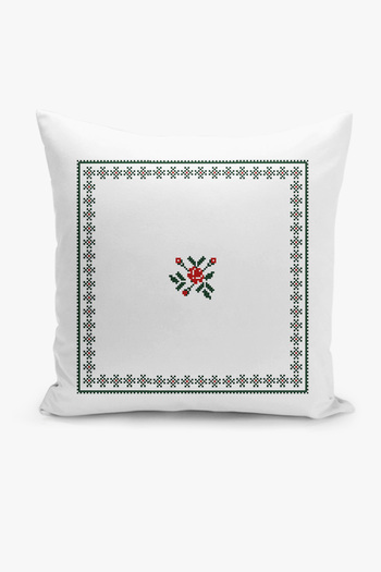 Filamente Double Sided Digital Printed 4-Piece Throw Pillow Cover Set - High Quality Washable Micropetek