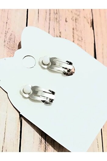 minibuki Crown Patterned - Ball Dangle Children's Earrings