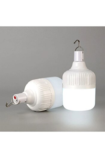 Cata 30 Watt E27 Duylu Taşınalabilir Şarjlı Led Ampul Ct-4279 Beyaz Işık