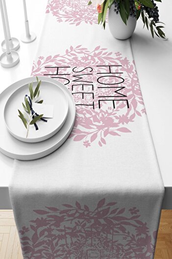on the clouds Home Sweet Home - Stain Resistant Fabric Living Room and Kitchen Table Change Ranir Models Runner
