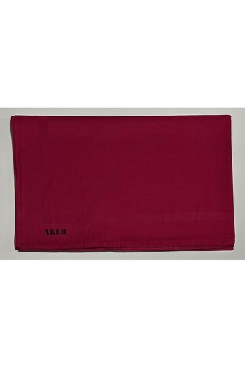 Aker Fuchsia Plain Cotton Cotton Shawl - 1030900 -991