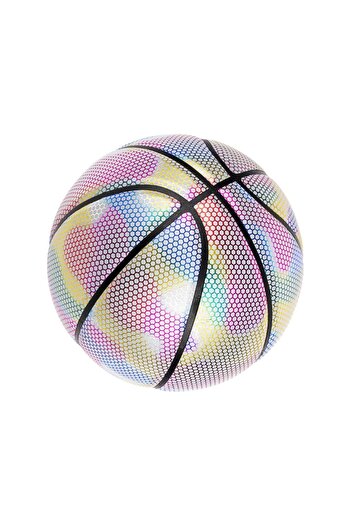 teknotrust Gray Glowing Basketball Ball Pump Not Included Size 7