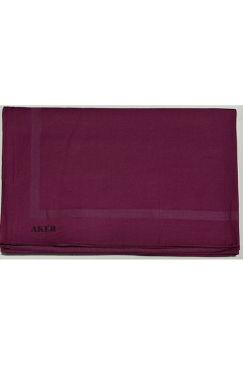 Aker Cotton Plain Shawl 1030900 -992 - Cherry Rot