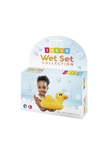 Intex Şişme Çocuk Su Oyunu Ördek - Pofuduk Şişme Su Oyuncağı - Çocuk Deniz Oyuncağı -banyo Oyuncağı 1 Adet