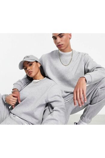 warn Unisex Entrance Menaj Crew Neck Lover Couple Συνδυασμός 2 Συσκευασία
