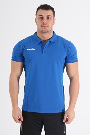 Diadora Μπλουζάκι Blue Liv Camping Polo
