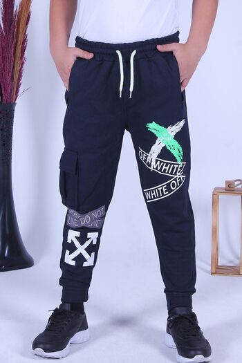 YA KO KİDS X Φούτερ με στάμπα Cargo Pocket
