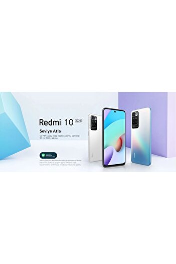 Xiaomi Yenilenmiş Redmi 10 2022 Blue 128 GB 4+2 GB Cep Telefonu (12 Ay Garantili) - B Kalite