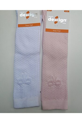 Design Socks Детски комплект от 2 дизайнерски чорапи до коляното