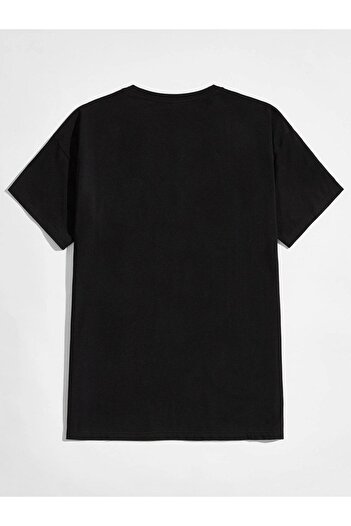 VASK Unisex PENGUIN Μπλουζάκι με στάμπα Oversize