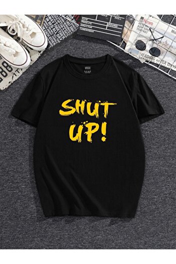 MODADEER Унісекс футболка Oversize Shut Up