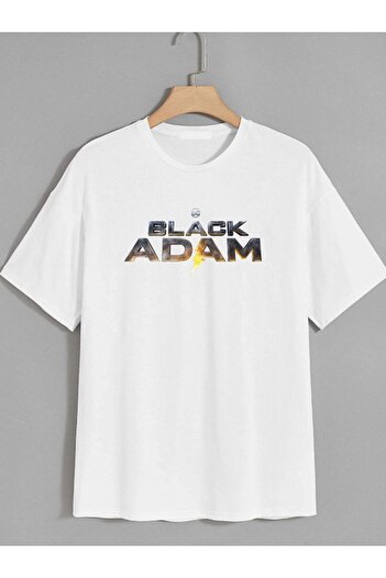 VASK Унісекс BLACK ADAM Оверсайз футболка з принтом