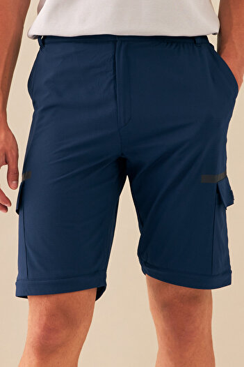 Escetic Royal Men's Slimfit Summer Flexible Sports Sweatpants - Lycra Fabric That Can Be Shorts S000