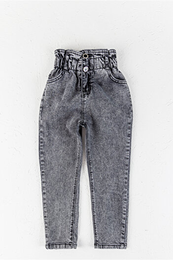 Babymod High Waist Girl's Jeans Pants Children's Jeans