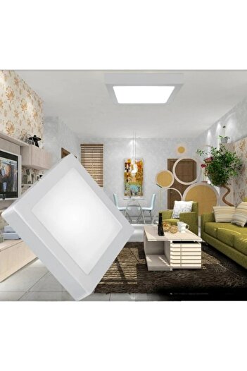 Cata Ct-5234 18 Watt Kare Beyaz Işık Sıva Üstü Led Armatür