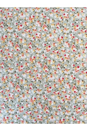 KAMİZ 2 Pieces 100% Cotton Floral Patterned Pillow Case