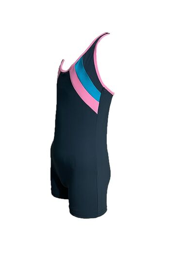 CUPSEA Girl's Swimming Lycra Swimsuit with Shorts 40 Factor Sun UV Protection