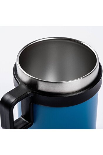 Tantitoni 024-01-MAVİ ÇİFT KATMANLI PASLANMAZ ÇELİK TERMOS BARDAK 350ML