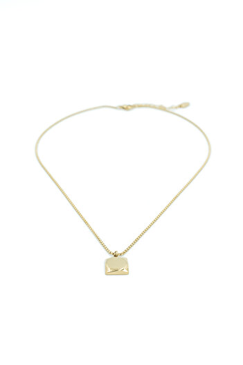 Due PerleS Jewellery Kare Uçlu Kolye