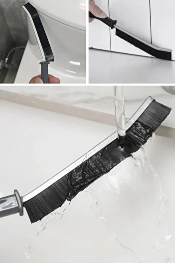 Buffer ®   2-Piece Multi-Purpose Fine Cleaning Brush Between Joints - Bathroom and Kitchen Sink Detail