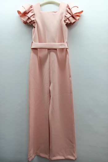 DFN Square Collar Jumpsuit