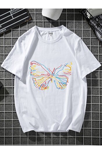 MODADEER Кольорова сорочка Oversize Tshirt