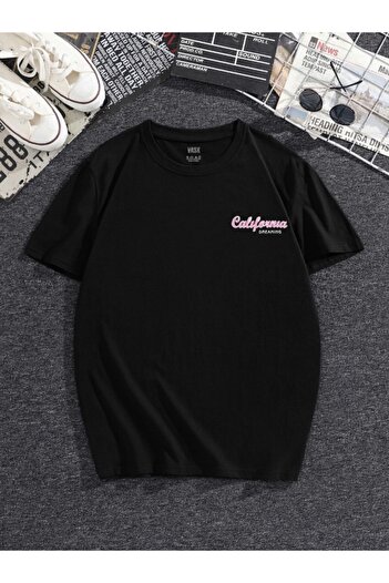 MODADEER Унісекс Pembe California Oversize Tshirt