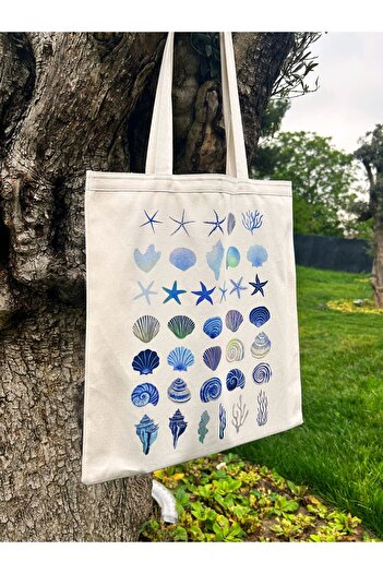daystore Starfish Patterned Cloth Bag